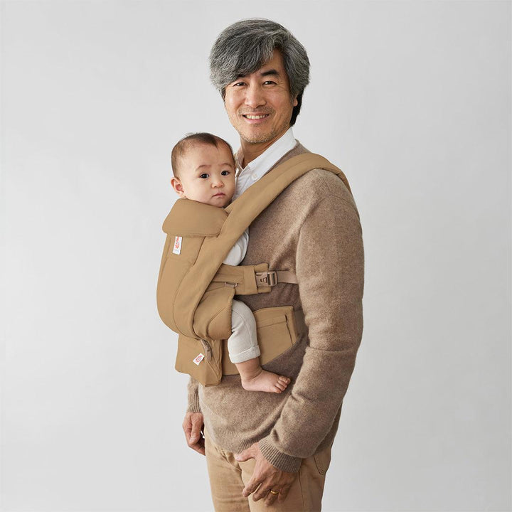Ergobaby Omni Deluxe Cotton - Camel-Baby Carriers-Camel- | Natural Baby Shower