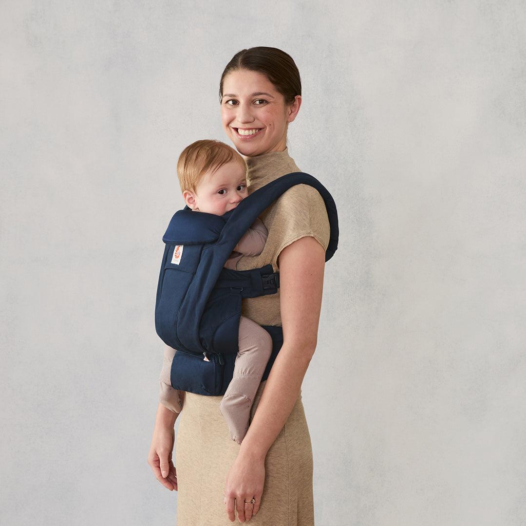 Ergobaby Omni Deluxe Cotton - Midnight Blue-Baby Carriers-Midnight Blue- | Natural Baby Shower