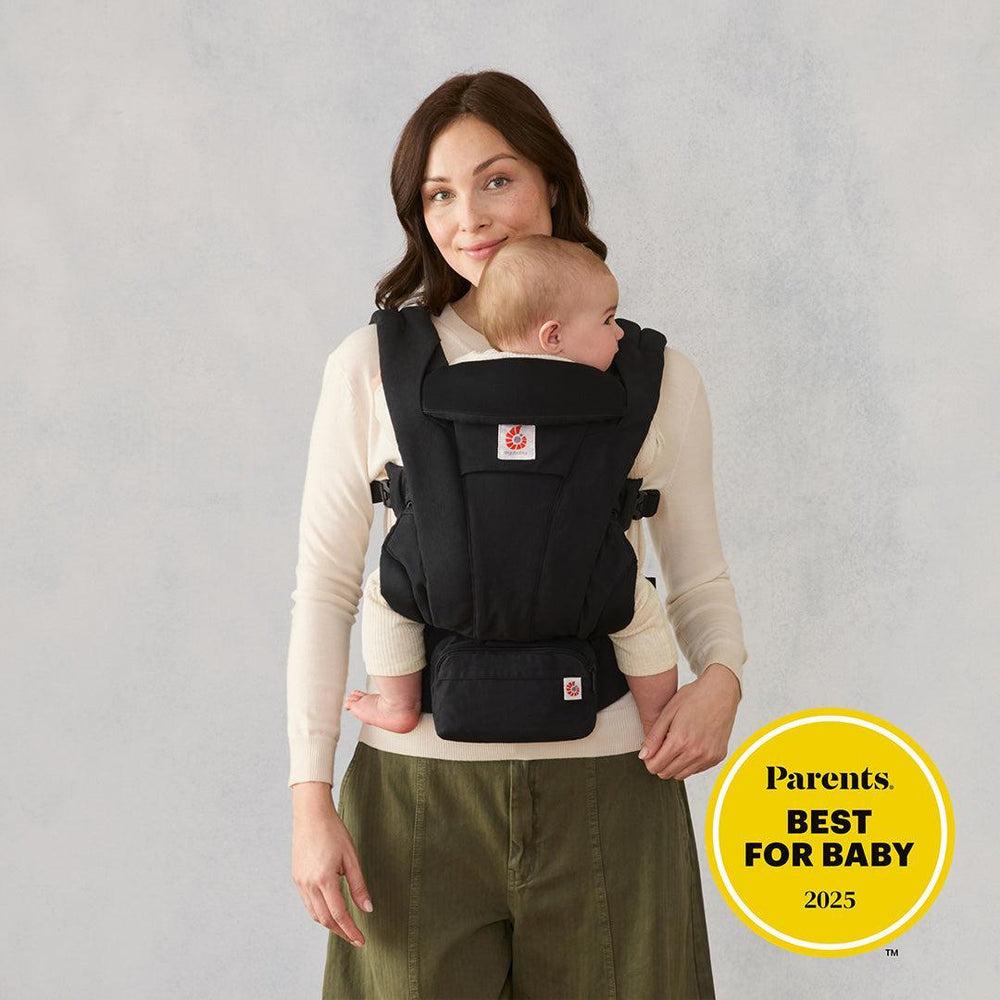 Ergobaby Omni Deluxe Cotton - Onyx Black-Baby Carriers-Onyx Black- | Natural Baby Shower