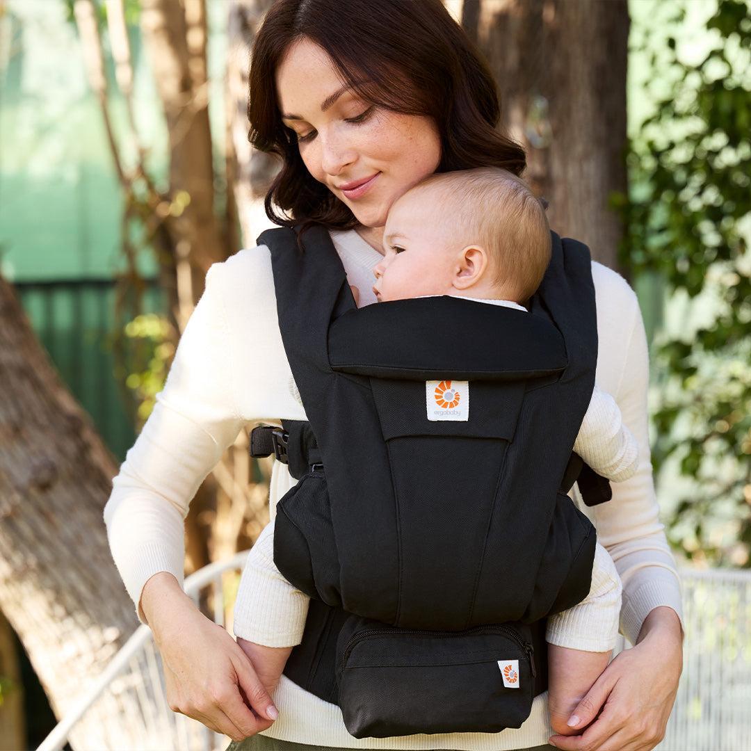 Ergobaby Omni Deluxe Carrier - Cotton - Onyx Black
