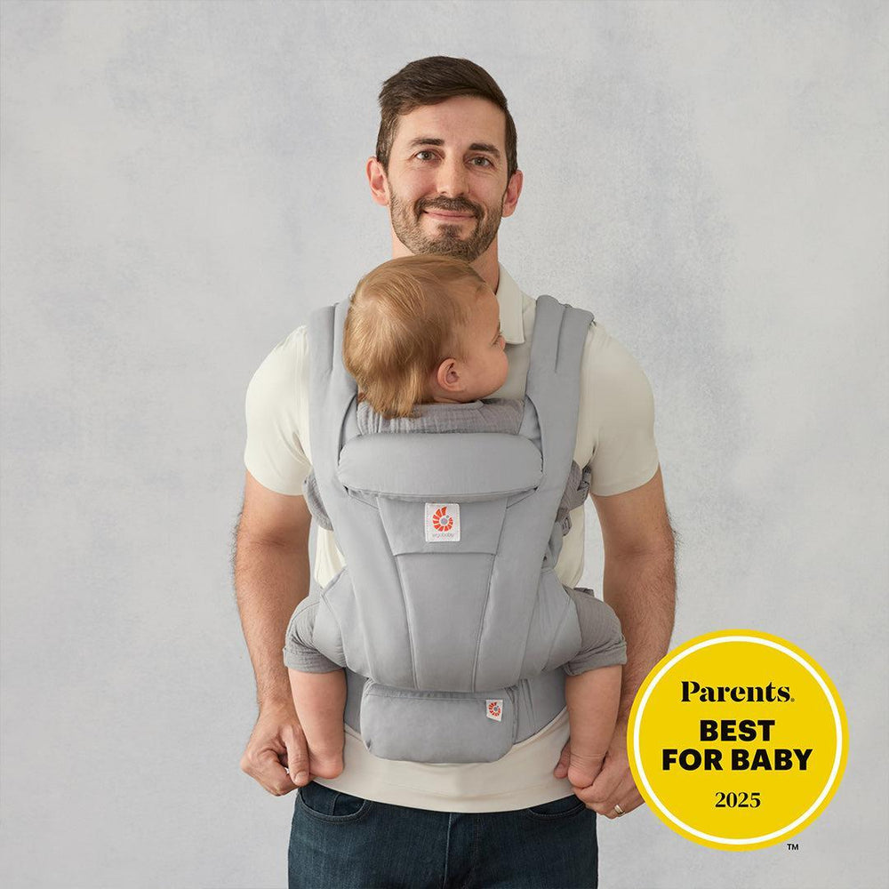 Ergobaby Omni Deluxe Cotton - Pearl Grey-Baby Carriers-Pearl Grey- | Natural Baby Shower