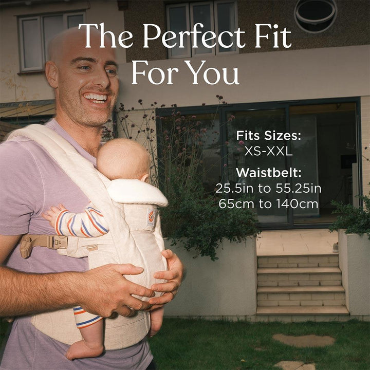 Ergobaby Omni Deluxe Cotton - Onyx Black-Baby Carriers-Onyx Black- | Natural Baby Shower