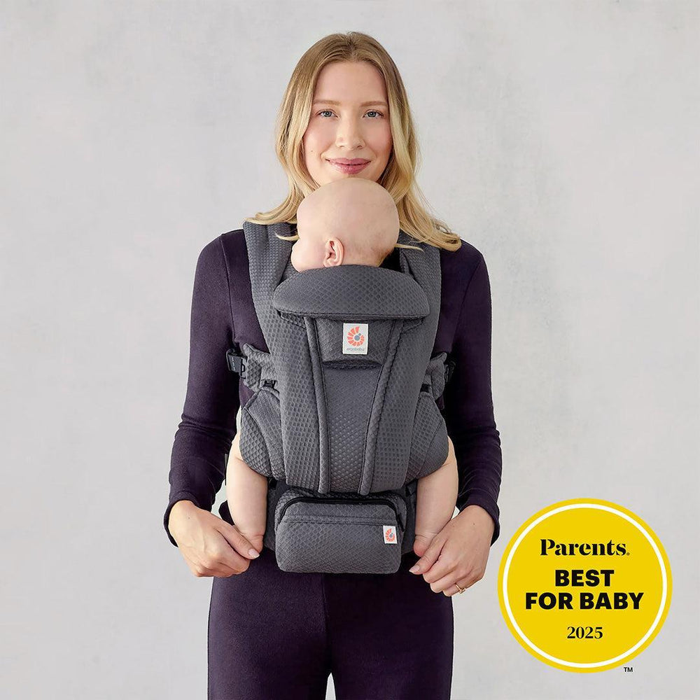 Ergobaby Omni Deluxe Mesh - Graphite Grey-Baby Carriers-Graphite Grey- | Natural Baby Shower