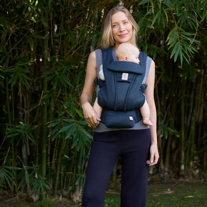 Ergobaby Omni Deluxe Mesh - Midnight Blue-Baby Carriers-Midnight Blue- | Natural Baby Shower