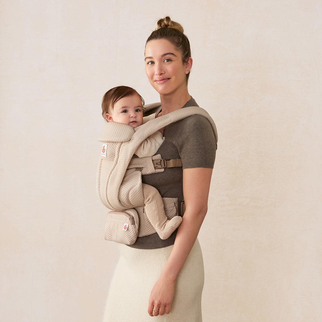Ergobaby Omni Deluxe Mesh - Natural Beige-Baby Carriers-Natural Beige- | Natural Baby Shower
