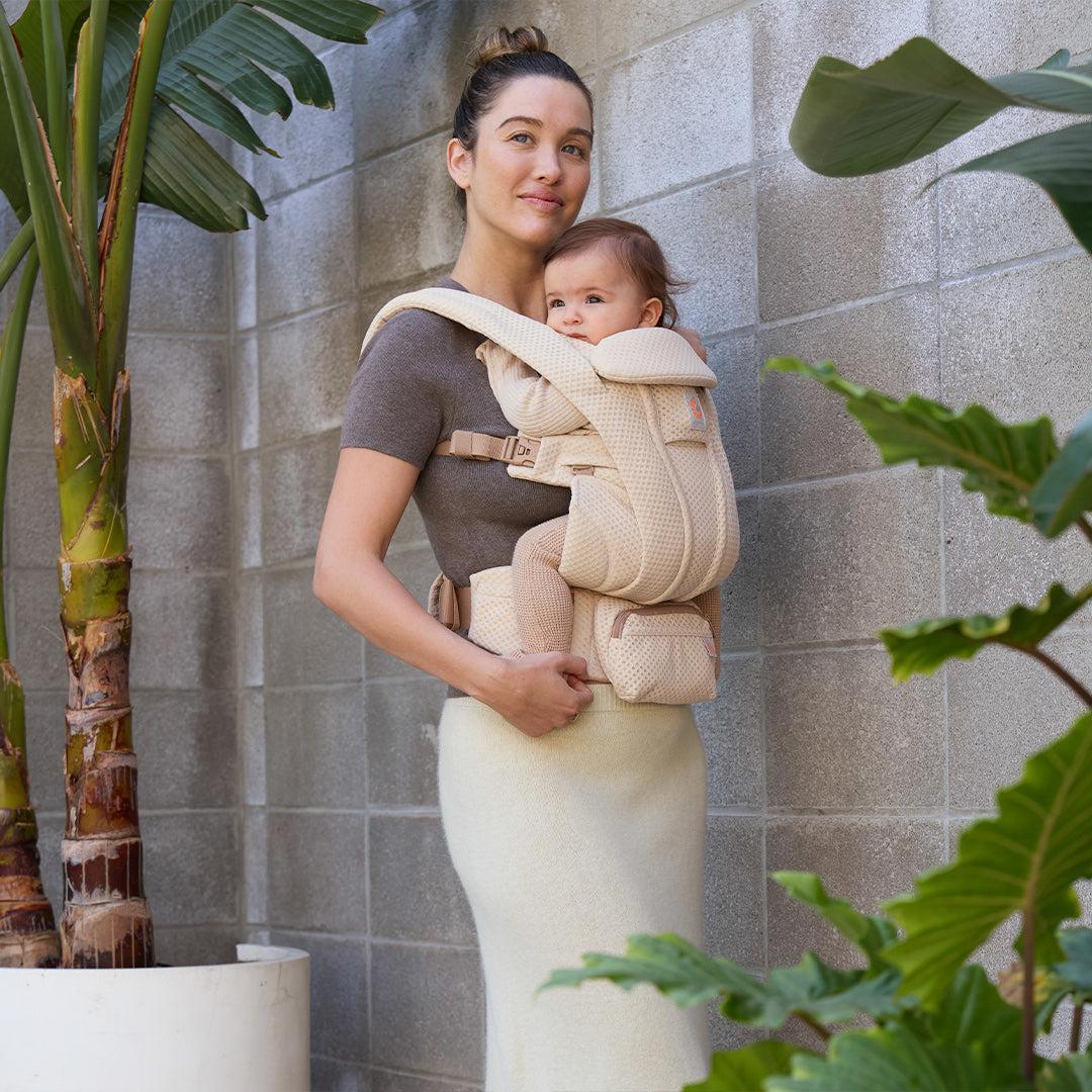Ergobaby Omni Deluxe Mesh - Natural Beige-Baby Carriers-Natural Beige- | Natural Baby Shower