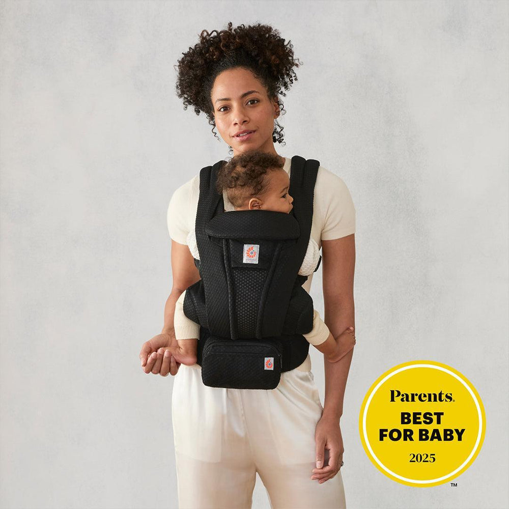Ergobaby Omni Deluxe Mesh - Onyx Black-Baby Carriers-Onyx Black- | Natural Baby Shower