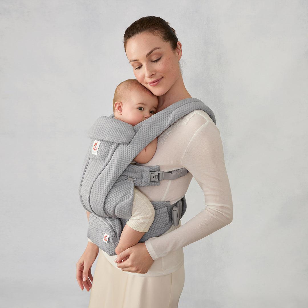 Ergobaby Omni Deluxe Carrier - Mesh - Pearl Grey