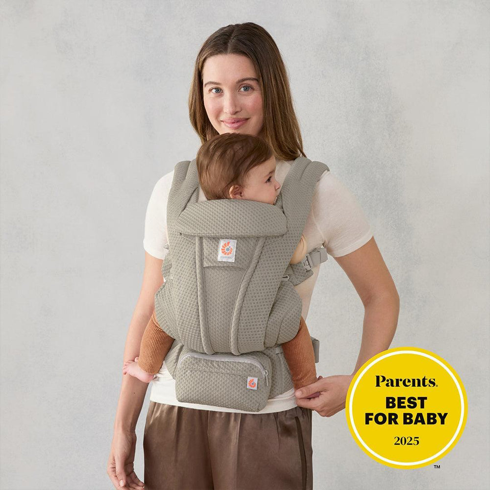 Ergobaby Omni Deluxe Mesh - Soft Olive-Baby Carriers-Soft Olive- | Natural Baby Shower