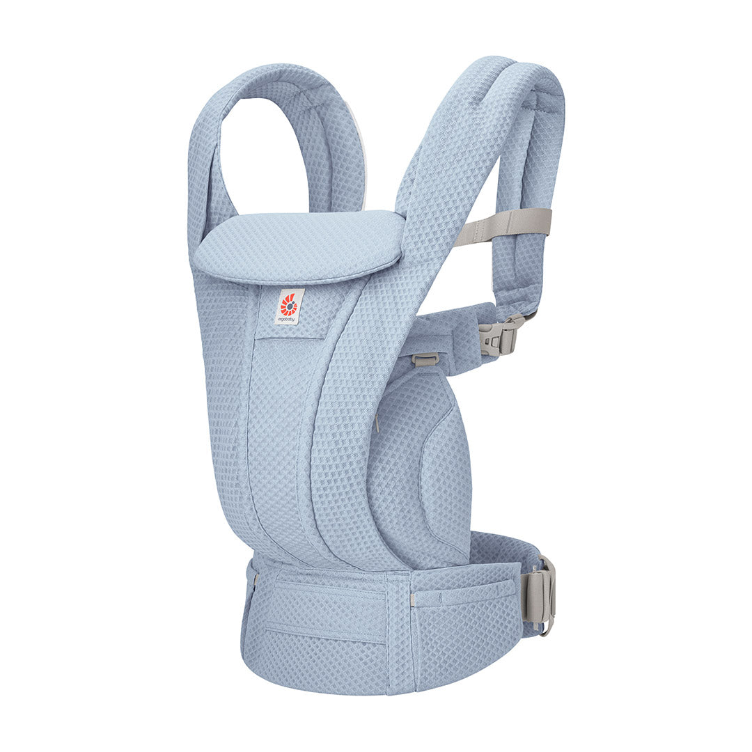 Ergobaby Omni Deluxe Carrier - Mesh - Serene Blue-Baby Carriers- | Natural Baby Shower
