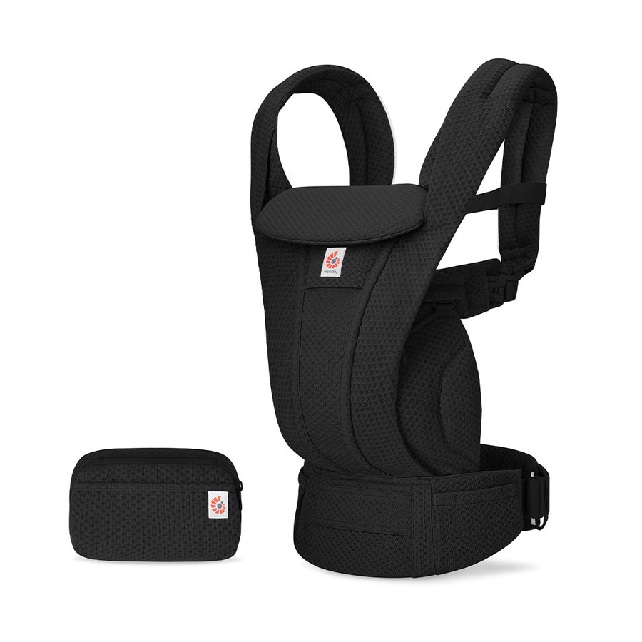 Ergobaby Omni Deluxe Mesh - Onyx Black-Baby Carriers-Onyx Black- | Natural Baby Shower