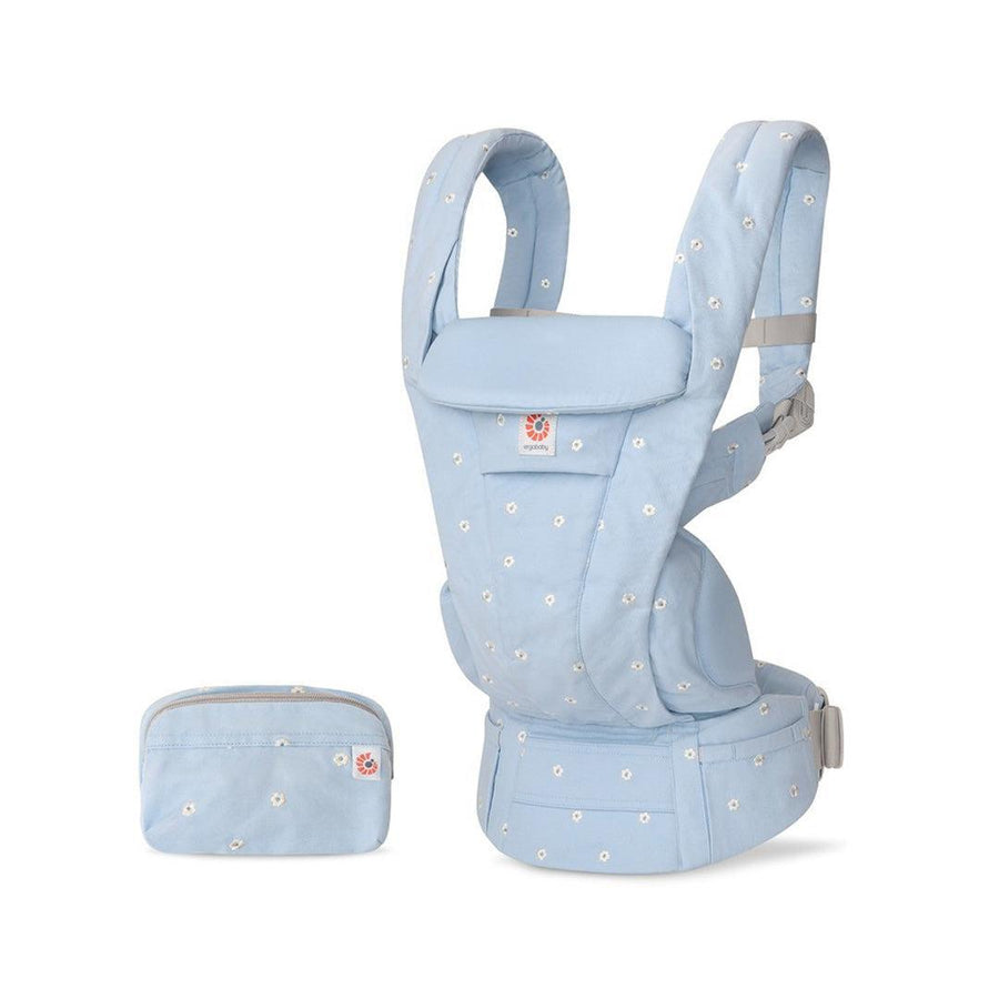 Ergobaby Omni Deluxe Mesh - Serene Blue-Baby Carriers-Serene Blue- | Natural Baby Shower