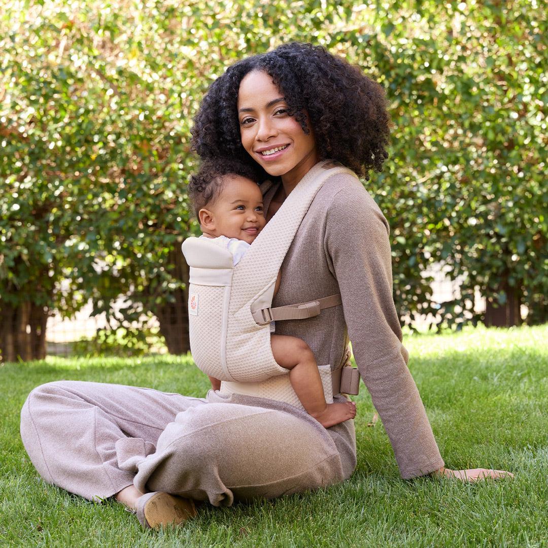 Ergobaby Omni Lite Mesh Carrier - Natural Beige-Baby Carriers-Natural Beige- | Natural Baby Shower