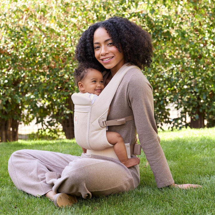 Ergobaby Omni Lite Mesh Carrier - Natural Beige-Baby Carriers-Natural Beige- | Natural Baby Shower