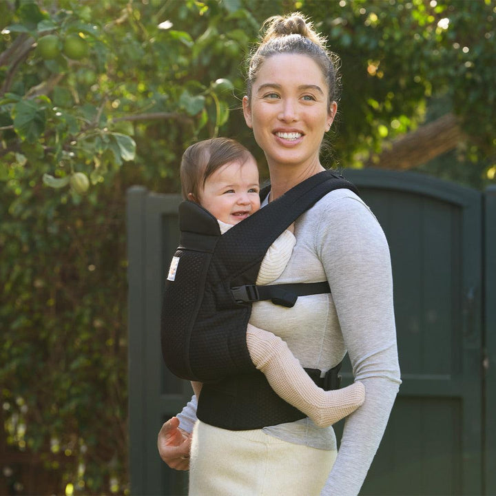 Ergobaby Omni Lite Mesh Carrier - Onyx Black-Baby Carriers-Onyx Black- | Natural Baby Shower