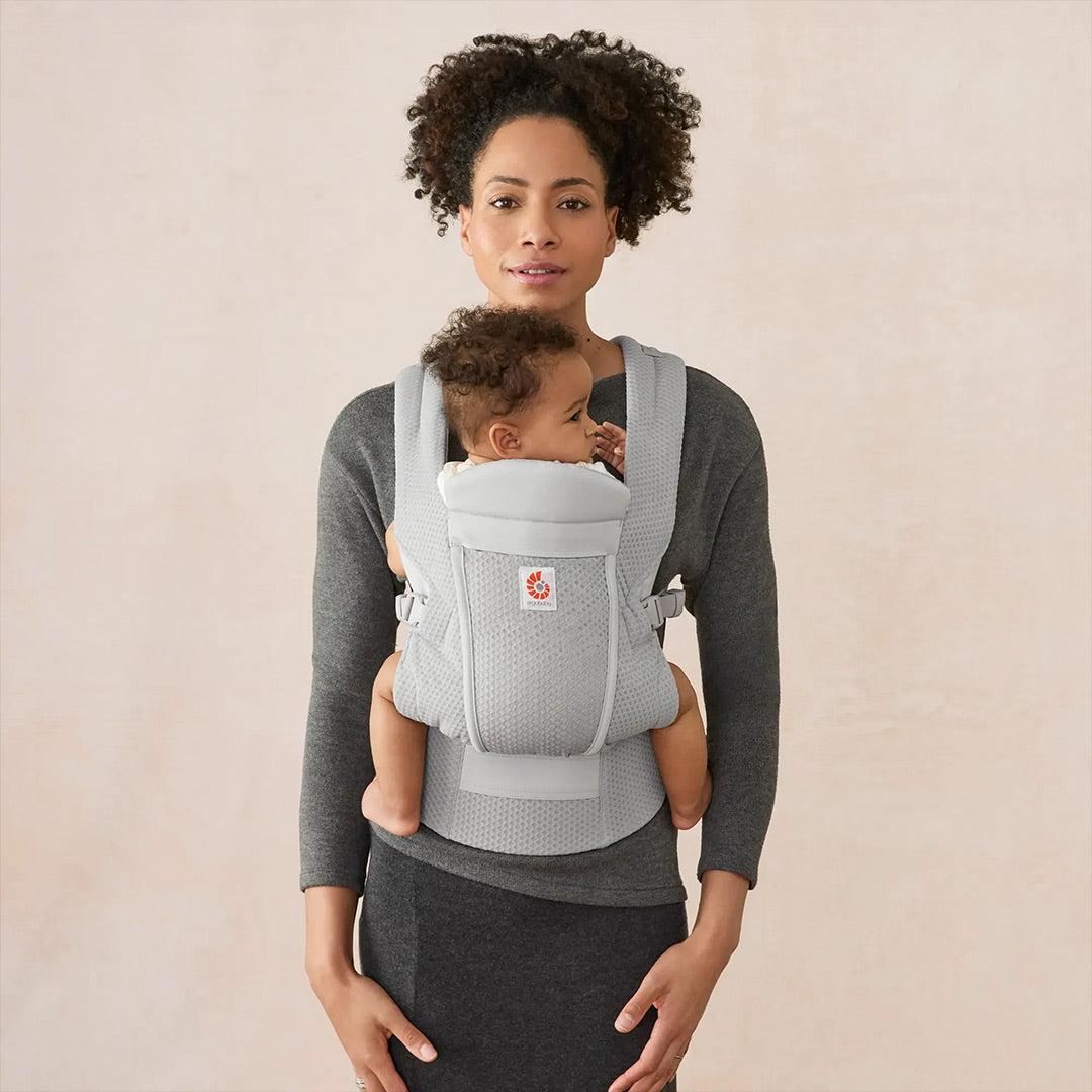 Ergobaby Omni Lite Mesh Carrier - Pearl Grey-Baby Carriers-Pearl Grey- | Natural Baby Shower