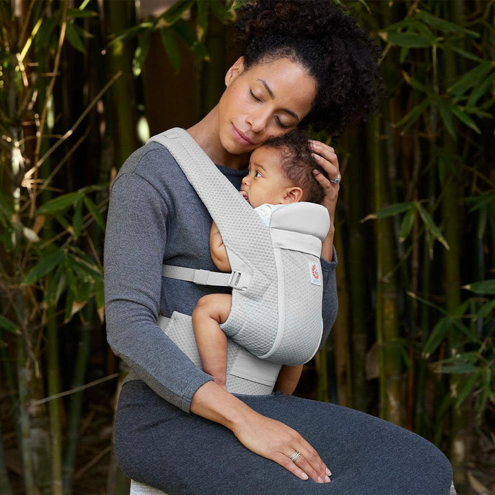 Ergobaby Omni Lite Mesh Carrier - Pearl Grey-Baby Carriers-Pearl Grey- | Natural Baby Shower