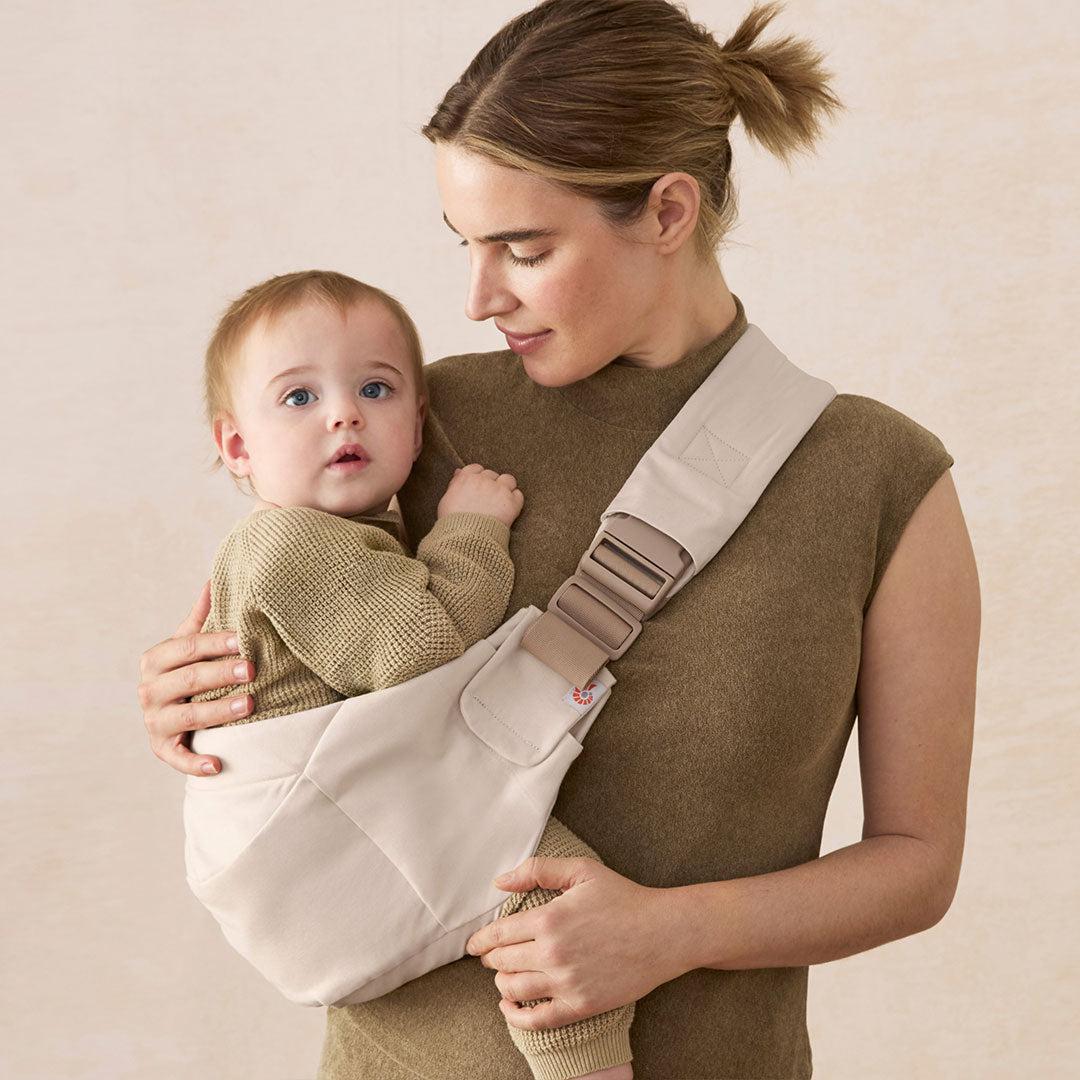 Ergobaby Upsie Sling Carrier - Natural Beige-Baby Carriers-Natural Beige-One Size | Natural Baby Shower