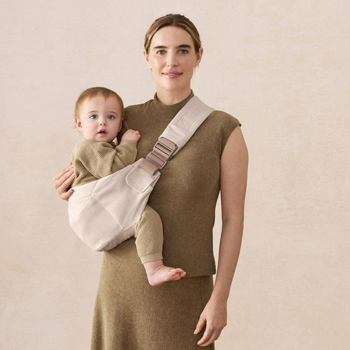 Ergobaby Upsie Sling Carrier - Natural Beige-Baby Carriers-Natural Beige-One Size | Natural Baby Shower