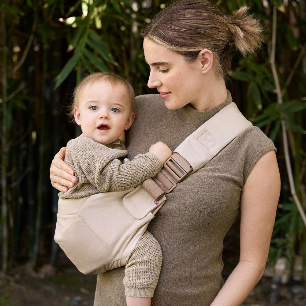 Ergobaby Upsie Sling Carrier - Natural Beige-Baby Carriers-Natural Beige-One Size | Natural Baby Shower