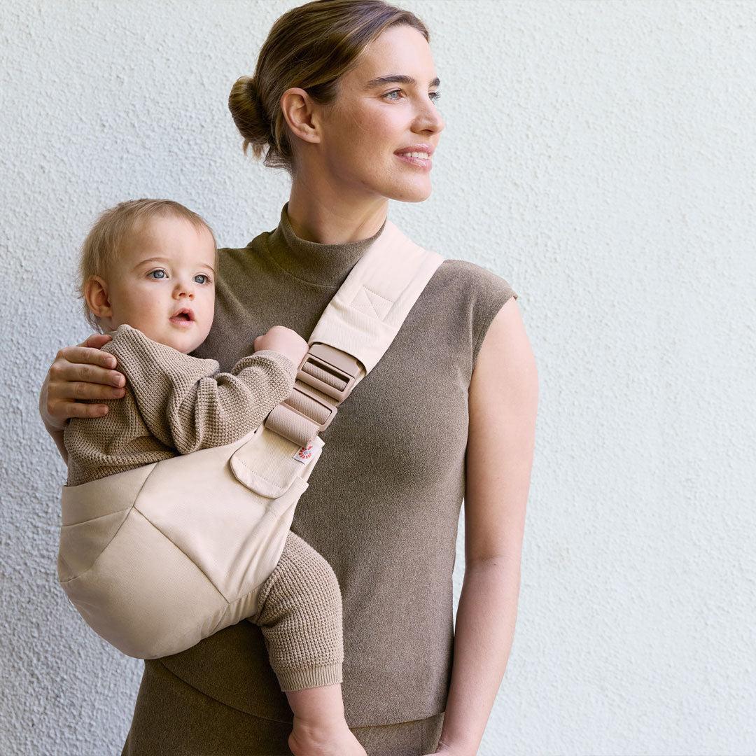 Ergobaby Upsie Sling Carrier - Natural Beige-Baby Carriers-Natural Beige-One Size | Natural Baby Shower