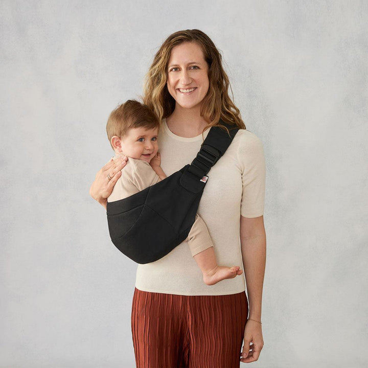 Ergobaby Upsie Sling Carrier - Onyx Black-Baby Carriers-Onyx Black-One Size | Natural Baby Shower