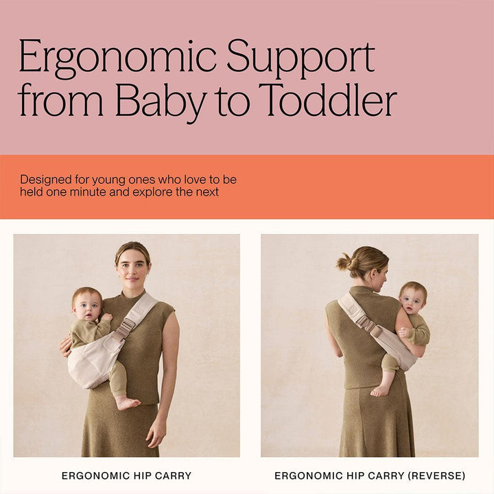 Ergobaby Upsie Sling Carrier - Natural Beige-Baby Carriers-Natural Beige-One Size | Natural Baby Shower