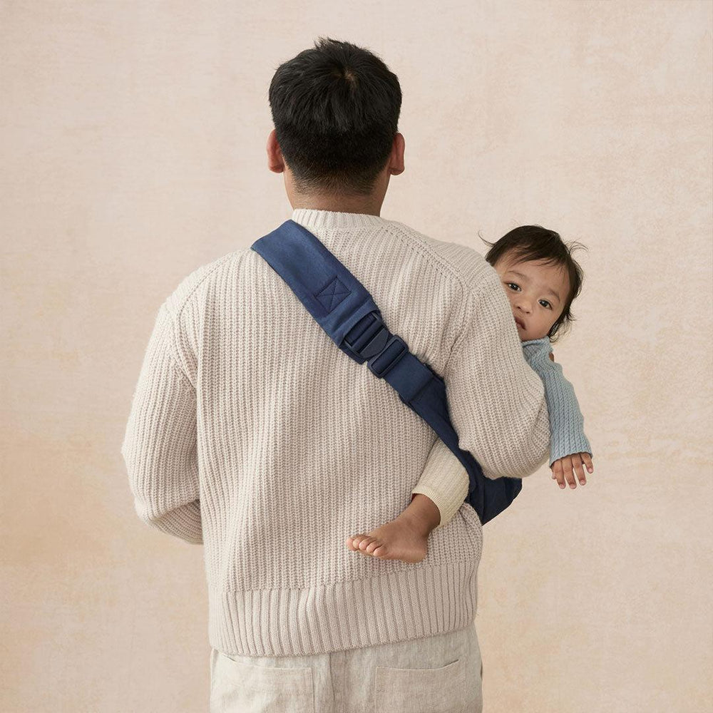 Ergobaby Upsie Sling Carrier - Midnight Blue-Baby Carriers-Midnight Blue-One Size | Natural Baby Shower