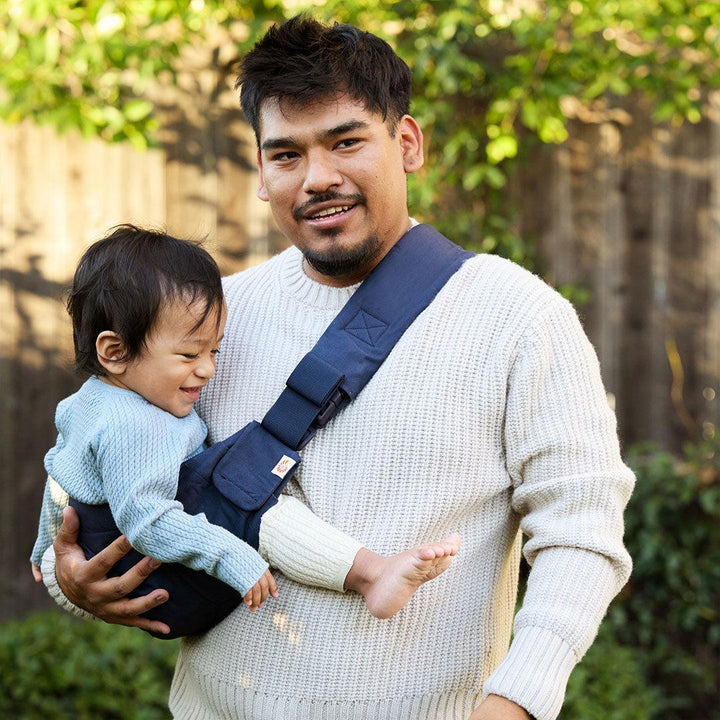 Ergobaby Upsie Sling Carrier - Midnight Blue-Baby Carriers-Midnight Blue-One Size | Natural Baby Shower