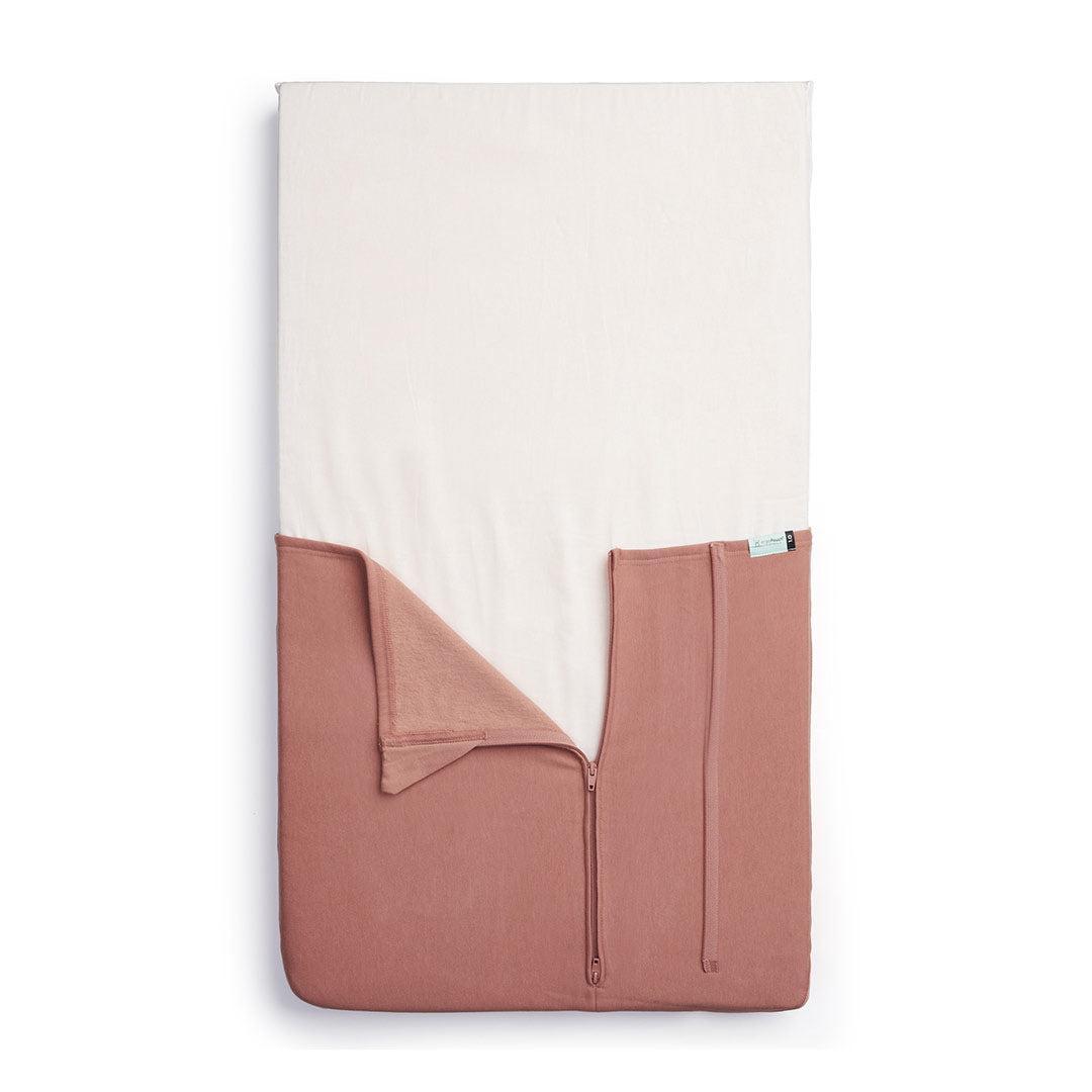 ergoPouch Organic Crib Mild / All Year 0.2 / 1.0 TOG HugMe Blanket - Rose-Blankets-Rose-One Size | Natural Baby Shower