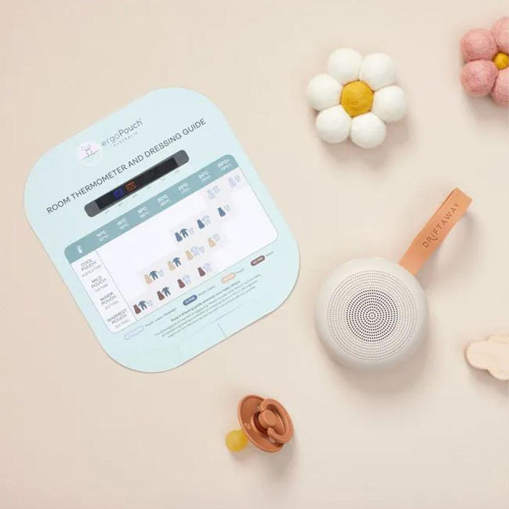 ergoPouch Drift Away White Noise Machine + Night Light - White-Sleeping Aids- | Natural Baby Shower