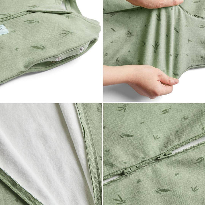 ergoPouch Organic All Year Sleeping Bag - Sage - 1.0 TOG-Sleeping Bags-Sage-3-12m | Natural Baby Shower