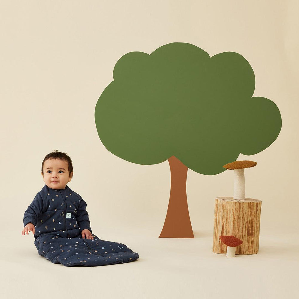 ergoPouch Organic Jersey Sleeping Bag - 3.5 TOG - Hedgehog-Sleeping Bags-Hedgehog-3-12m | Natural Baby Shower