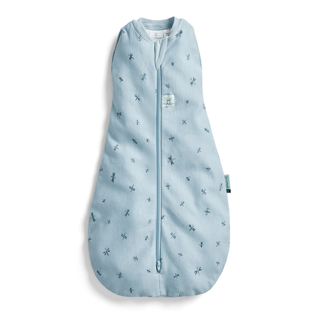 ergoPouch Organic All Year Cocoon Swaddle Sleeping Bag - 1 Tog - Dragonfly