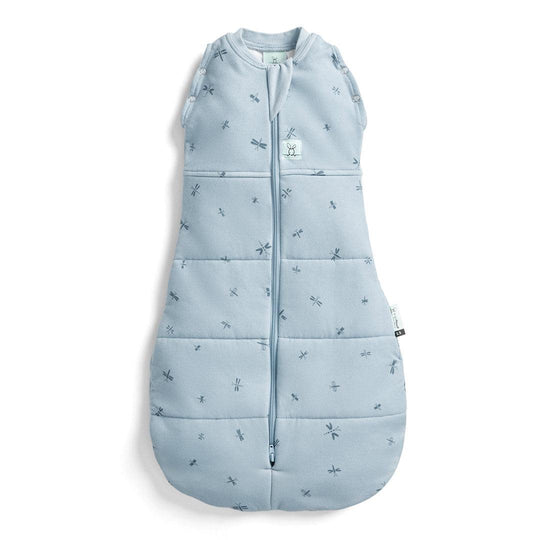 ergoPouch Organic Winter Cocoon Swaddle Sleeping Bag - 2.5 TOG - Dragonfly-Sleepsack Swaddles-Dragonfly-0-3m | Natural Baby Shower