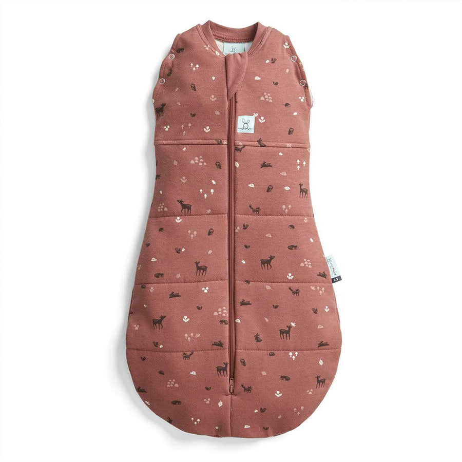 ergoPouch Organic Cocoon Swaddle Bag - 2.5 TOG - Forest Friends-Swaddling Wraps-Forest Friends-0-3m | Natural Baby Shower