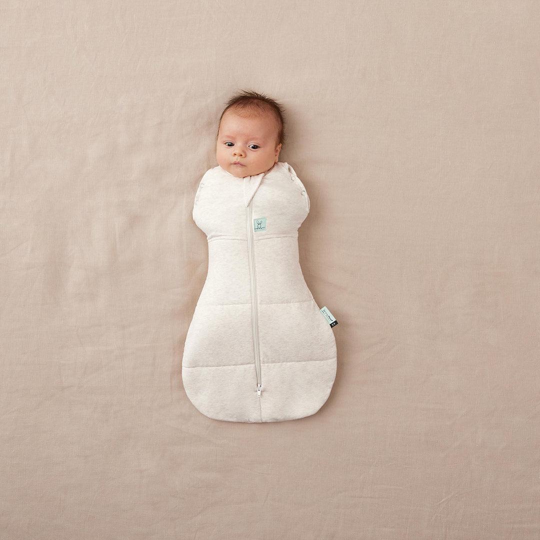 ergoPouch Organic Winter Cocoon Swaddle Sleeping Bag TOG Oatmeal