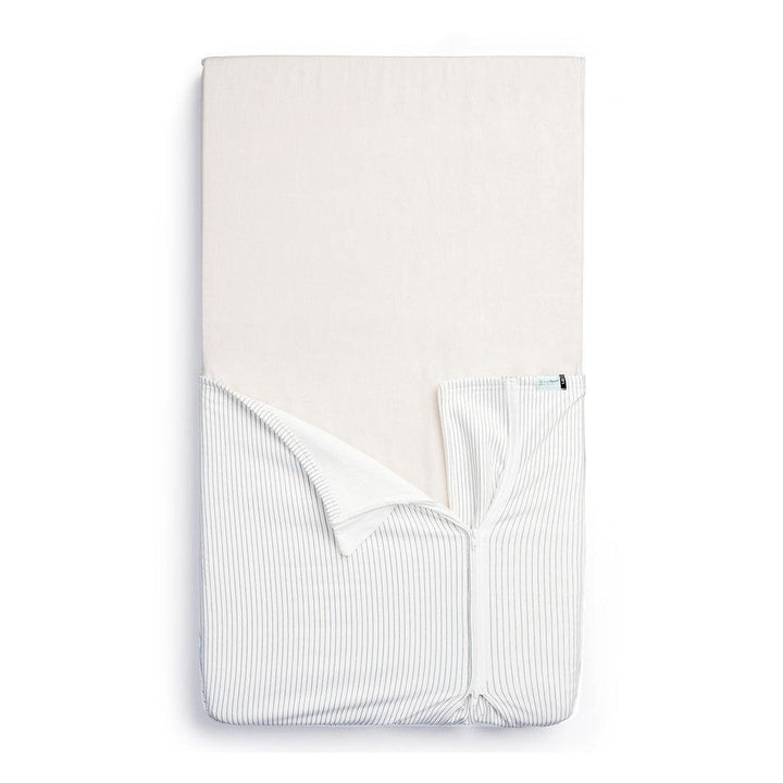 ergoPouch Organic Crib Mild / All Year 0.2 / 1.0 TOG HugMe Blanket - Midnight Stripe-Blankets-Midnight Stripe-One Size | Natural Baby Shower