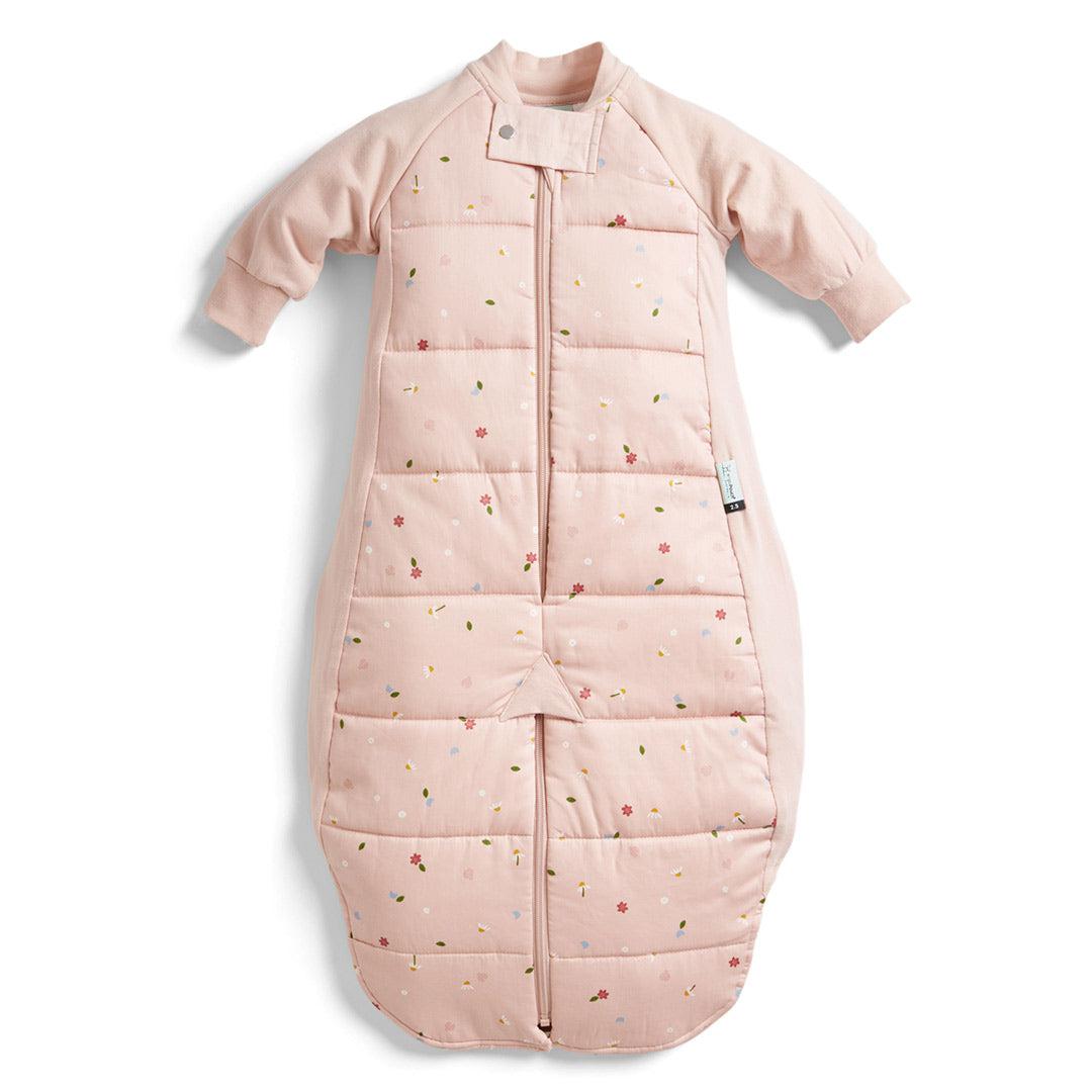 ergoPouch Organic Long Sleeved Sleepsuit Bag - 2.5 TOG - Daisies-Sleepsuits-Daisies-8-24m | Natural Baby Shower