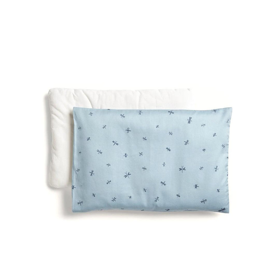 ergoPouch - Organic Toddler Pillow & Case - 0.3 TOG - Dragonflies-Bedding Sets-Dragonflies-Toddler | Natural Baby Shower