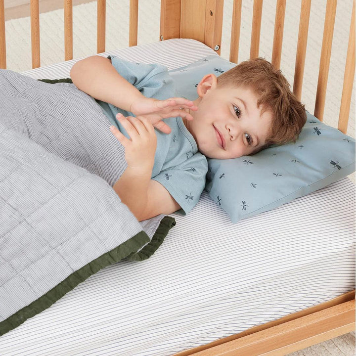 ergoPouch - Organic Toddler Pillow & Case - 0.3 TOG - Dragonflies-Bedding Sets-Dragonflies-Toddler | Natural Baby Shower
