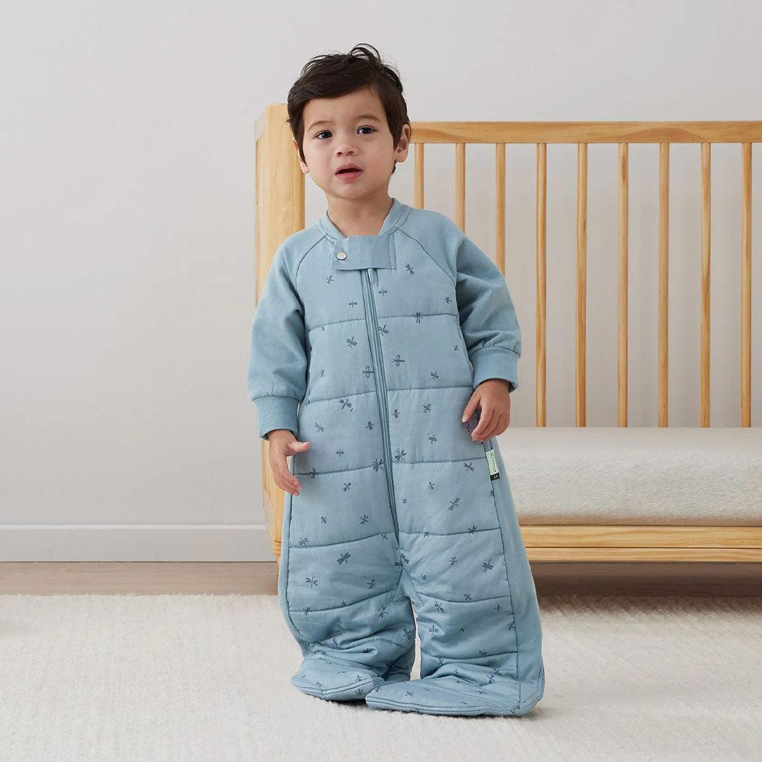 ergoPouch Organic Winter Long Sleeved In Sleeping Suit Bag TOG Dragonflies