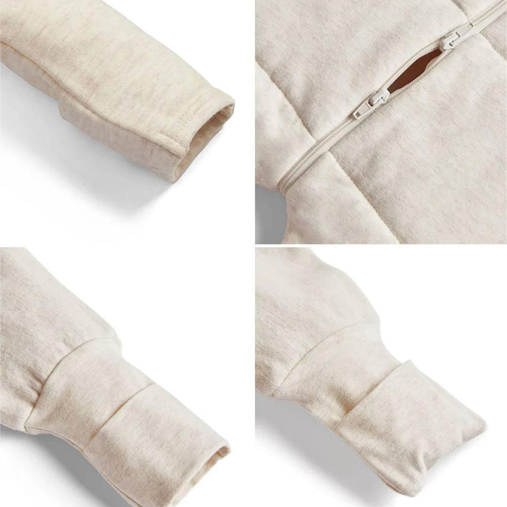 ergoPouch Organic Winter Long Sleeved Sleep Onesie - Sage - 2.5 TOG-Sleepsuits-Sage-6-12m | Natural Baby Shower