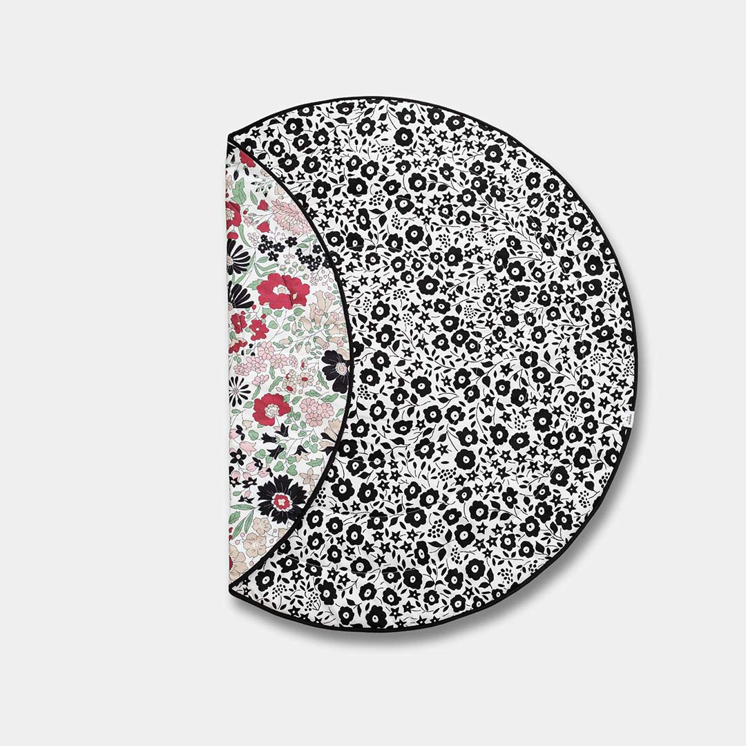Etta Loves x LIBERTY Reversible Sensory Playmat - Multicoloured-Play Mats-Multicoloured-120x120 | Natural Baby Shower