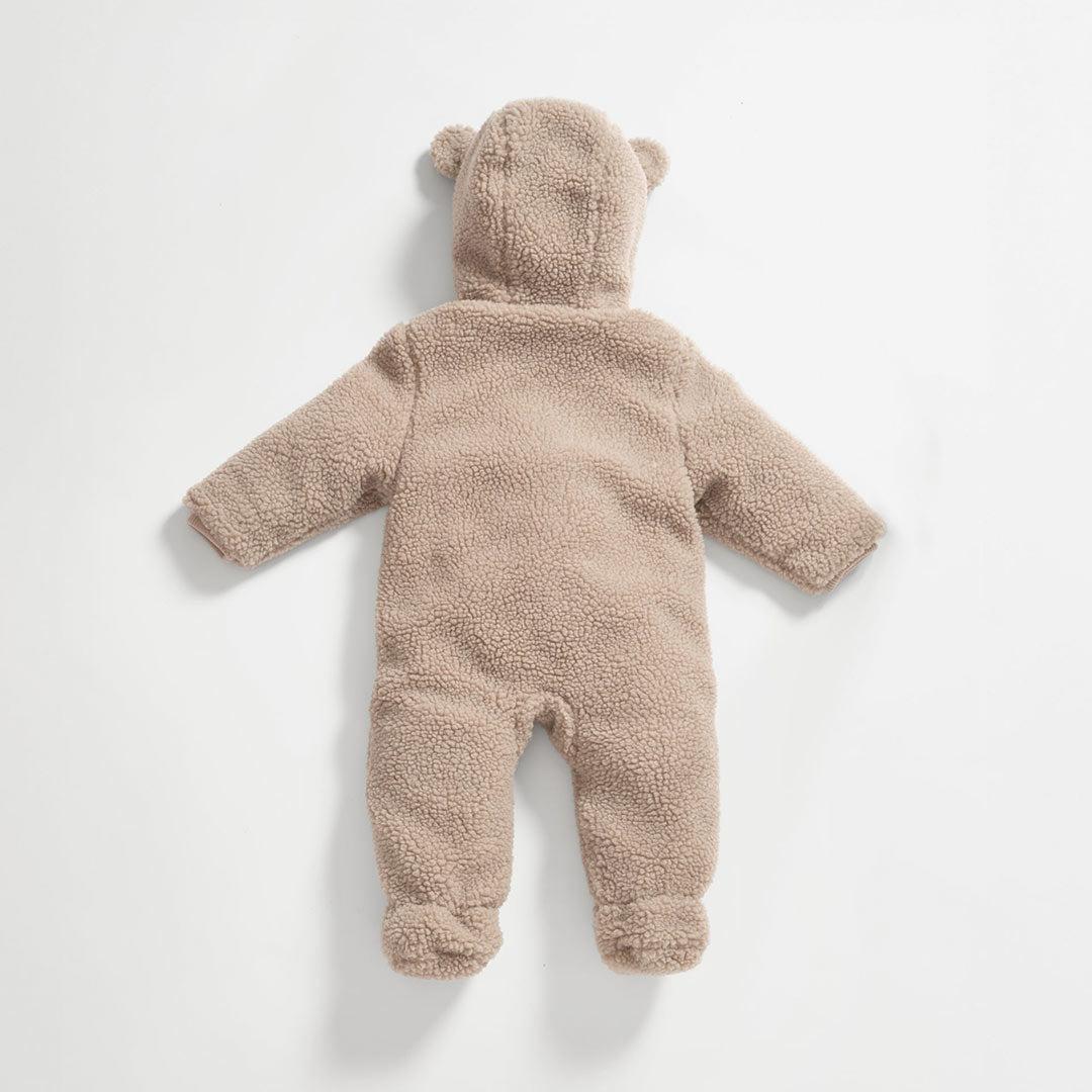 FINNSON Alf Eco Pram Suit Borg - Beige-Pramsuits-Beige-0-3m | Natural Baby Shower
