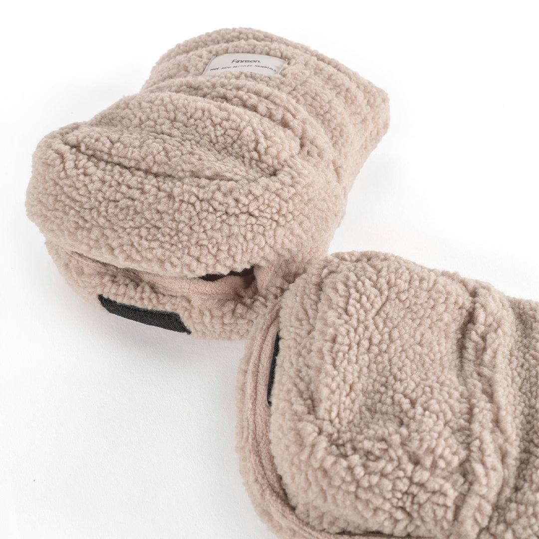 Finnson Astrid Eco Stroller Mittens - Teddy Borg-Stroller Mittens-Teddy Borg-One Size | Natural Baby Shower