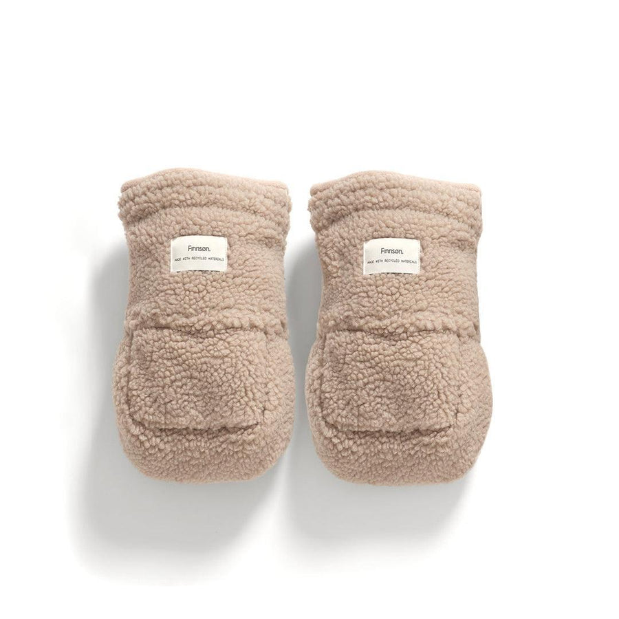 Finnson Astrid Eco Stroller Mittens - Teddy Borg-Stroller Mittens-Teddy Borg-One Size | Natural Baby Shower