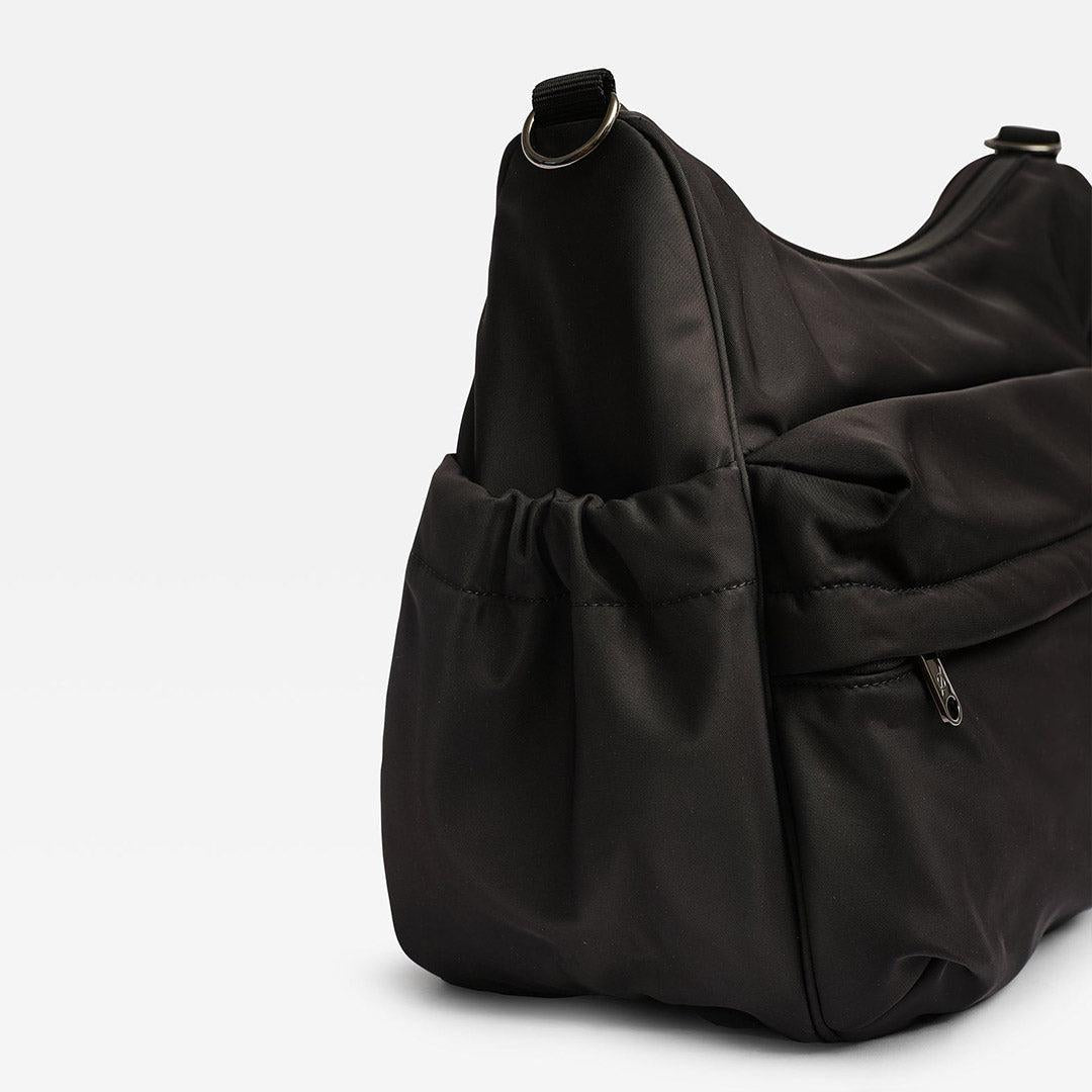 Finnson Clara Eco Oversized Changing Bag - Black-Changing Bags- | Natural Baby Shower