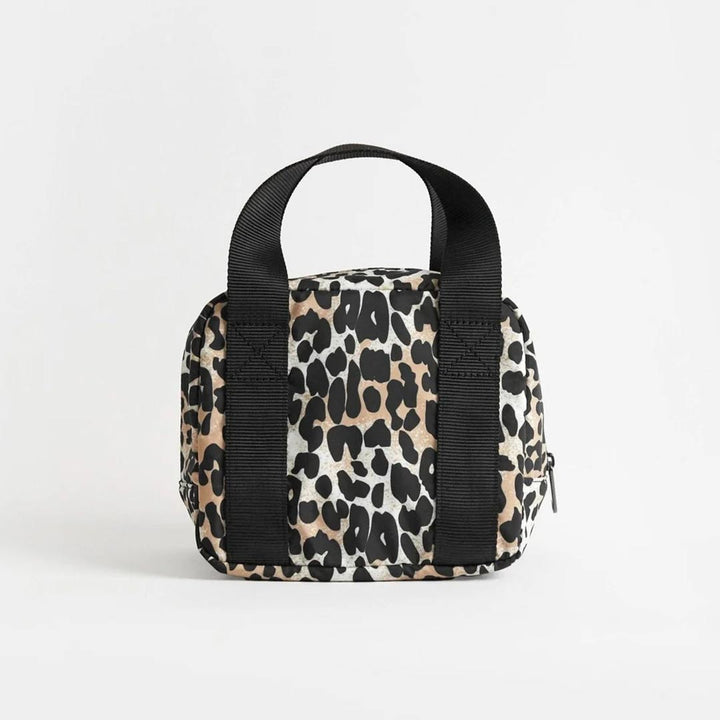 Finnson Ebba Eco Lunch/Snack Cool Bag - Leopard-Lunch Bags-Leopard- | Natural Baby Shower