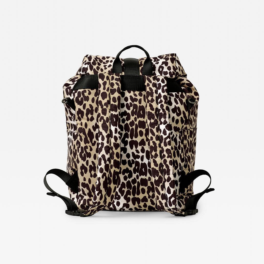Finnson Elise Eco Changing Backpack & Changing Mat - Leopard-Changing Bags-Leopard- | Natural Baby Shower